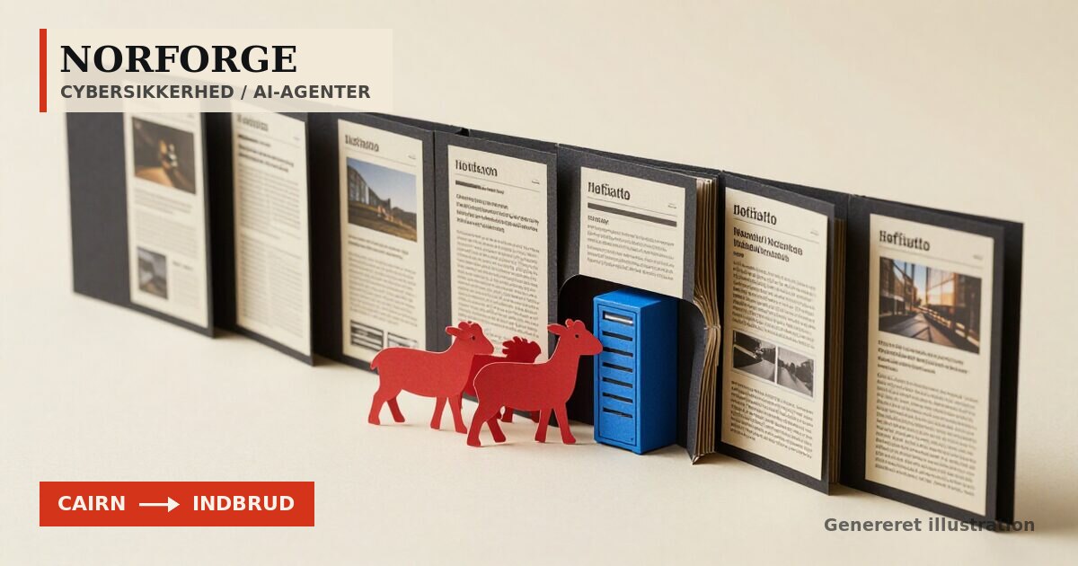 Redaktionel illustration til &bdquo;AI-agenter brugte 23 timer på hvert indbrud&ldquo;