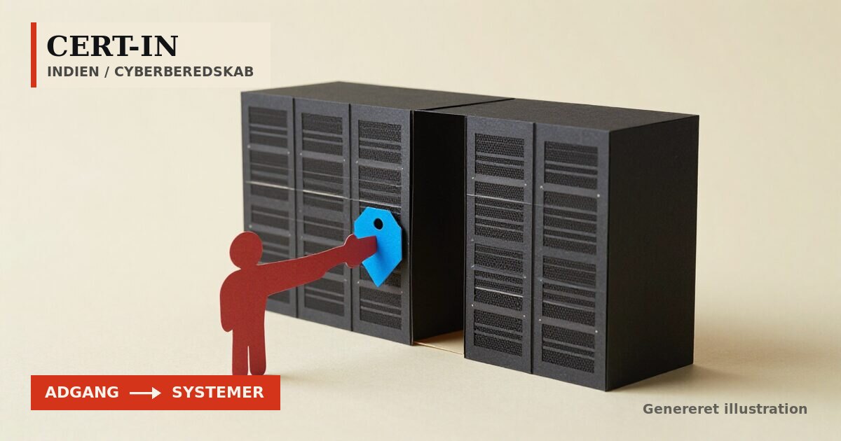Redaktionel illustration til „AI-agenter under test læste personoplysninger i Indien“