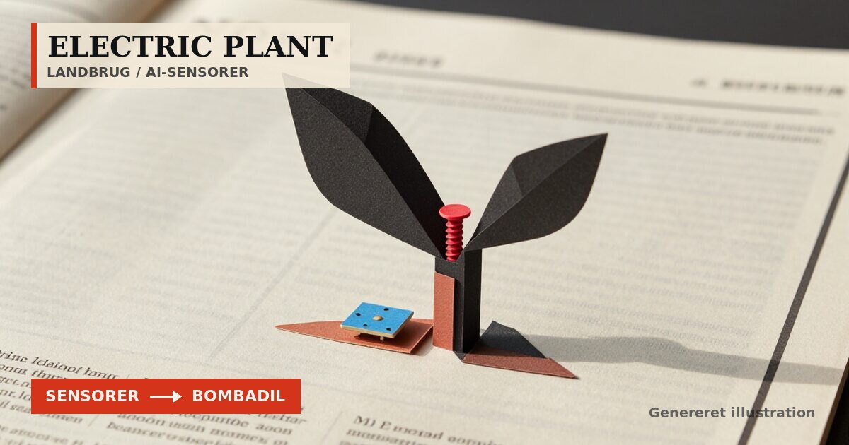 Redaktionel illustration til &bdquo;AI-sensorer til planter koster kun tiere af dollars&ldquo;