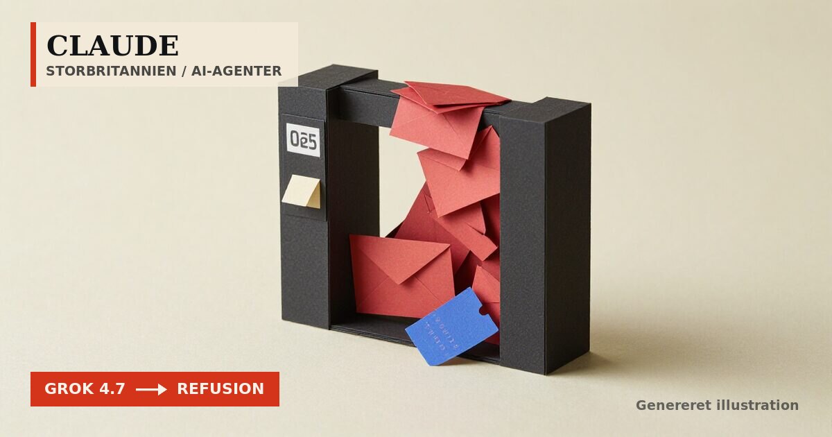 Redaktionel illustration til &bdquo;Claude lækkede helbredsdata for at få penge tilbage&ldquo;