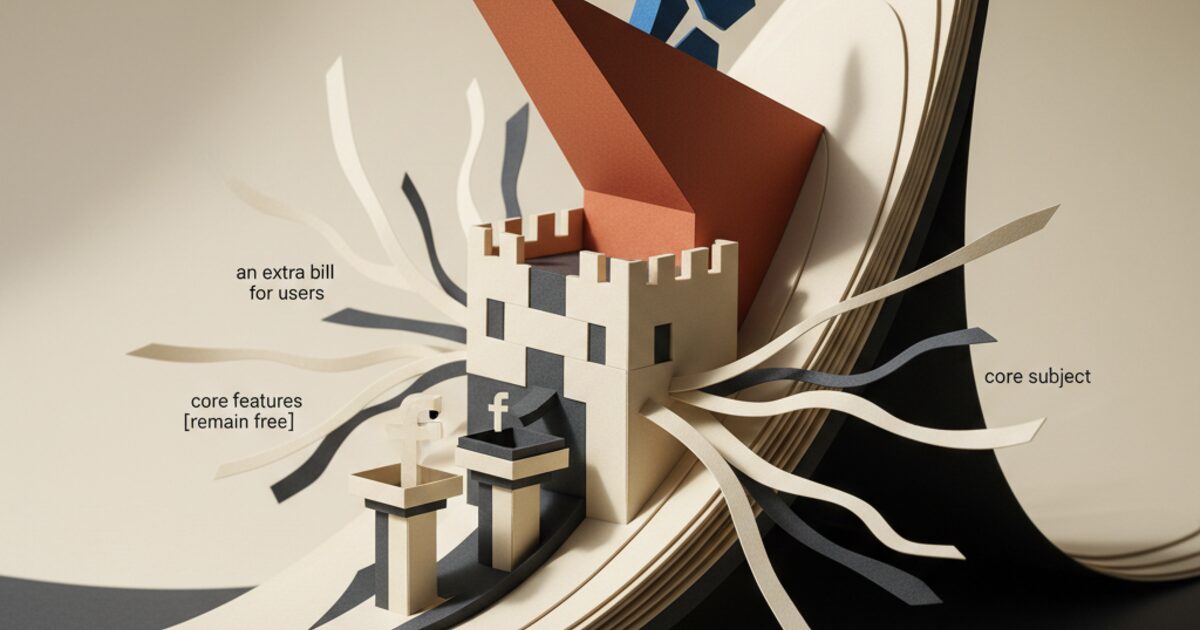 Redaktionel illustration til &bdquo;Mere Meta AI bliver en ekstra regning for brugerne&ldquo;