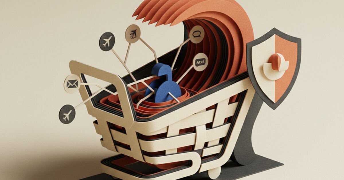 Redaktionel illustration til „Muse overtager din indkøbskurv i WhatsApp“