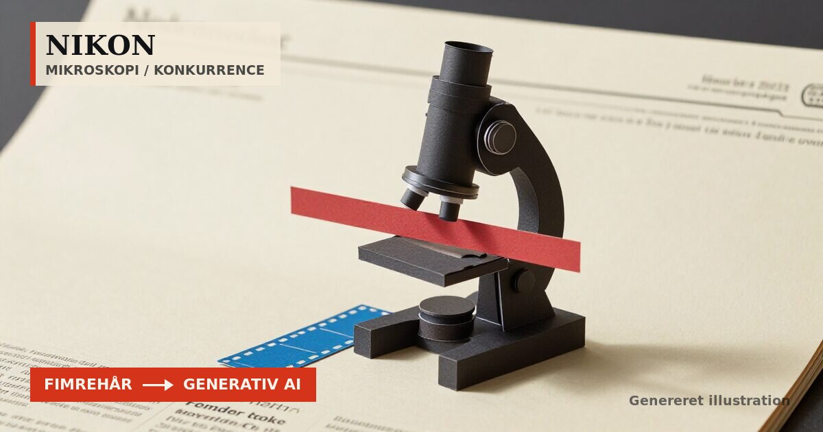 Redaktionel illustration til &bdquo;Nikon diskvalificerer vinder for brug af generativ AI&ldquo;