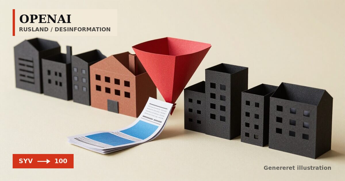 Redaktionel illustration til &bdquo;Syv falske journalister plantede 100 AI-artikler i netmedier&ldquo;