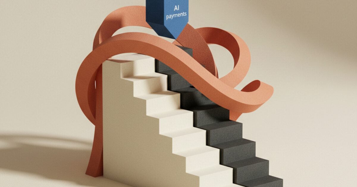 Redaktionel illustration til &bdquo;Topfirmaer bruger 10 procent mindre på AI per ansat&ldquo;
